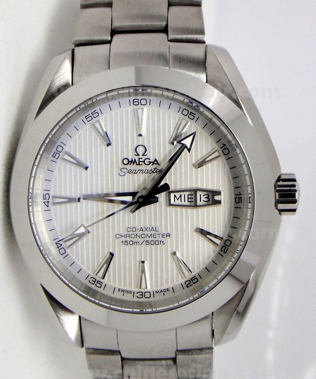 OMEGA Seamaster CHRONOMETER SS White Dial Watch